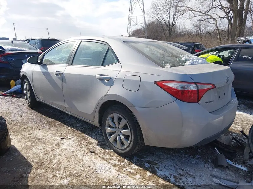 2015 TOYOTA COROLLA LE