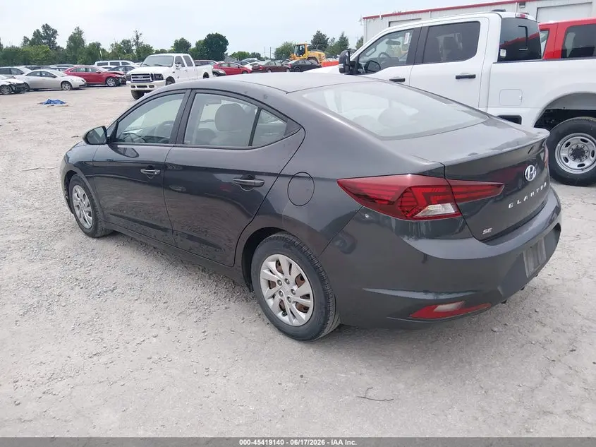 2020 HYUNDAI ELANTRA SE