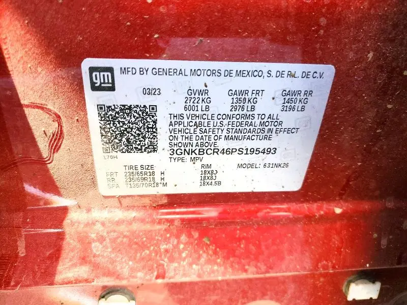 2023 CHEVROLET BLAZER 2LT  