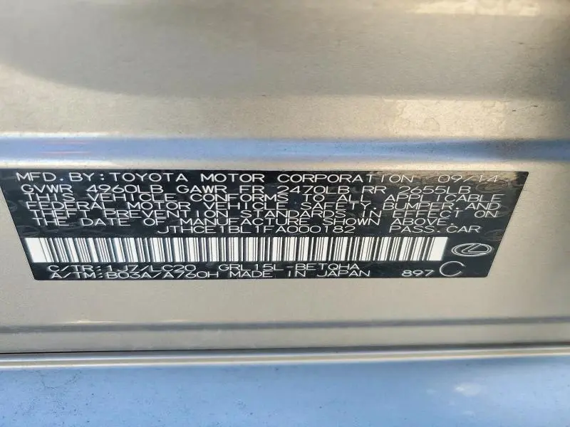 2015 LEXUS GS 350  