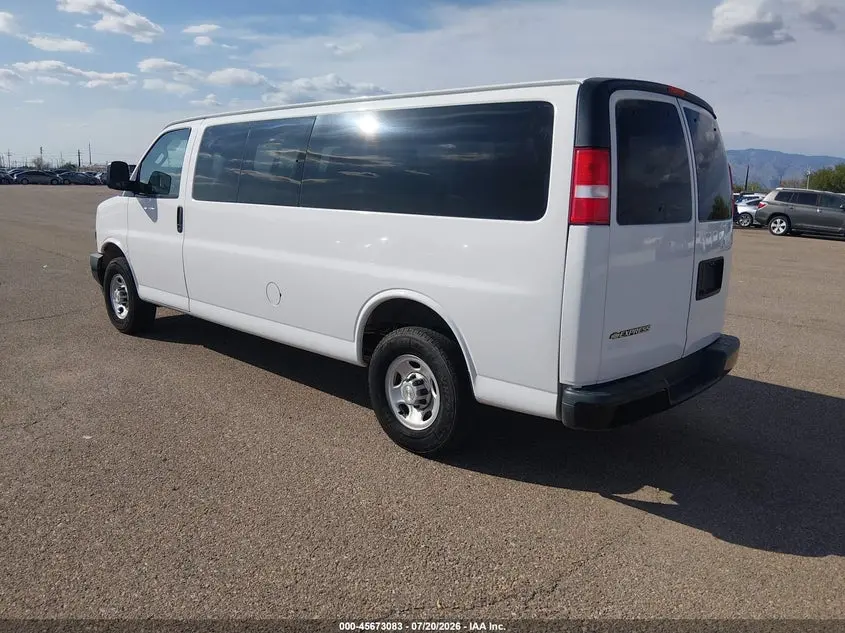 2021 CHEVROLET EXPRESS PASSENGER RWD 3500 EXTENDED WHEELBASE LS