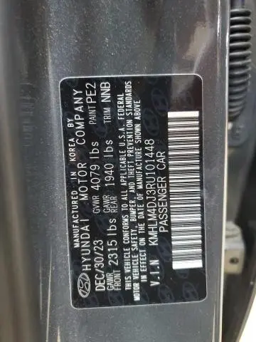 2024 HYUNDAI ELANTRA BLUE  