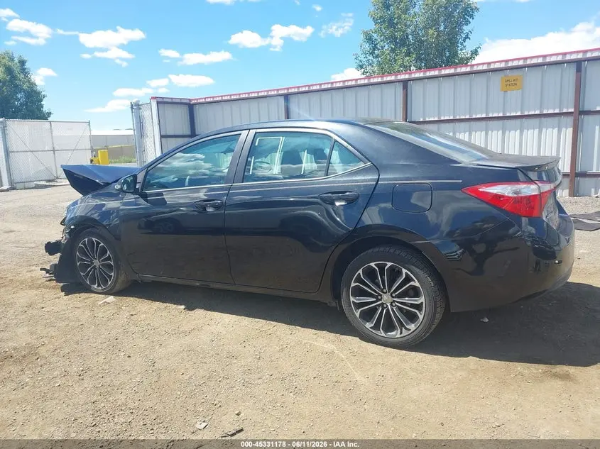 2016 TOYOTA COROLLA S PLUS