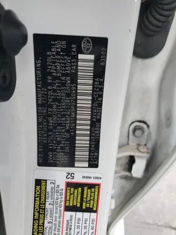 2023 TOYOTA CAMRY SE NIGHT SHADE  