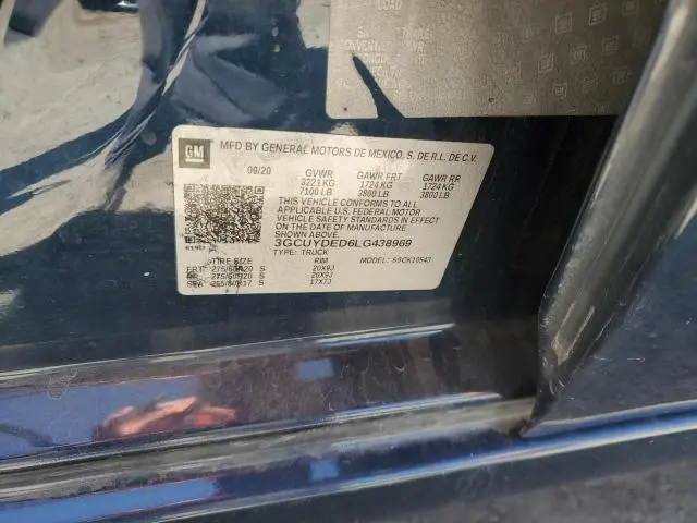 2020 CHEVROLET SILVERADO K1500 LT  