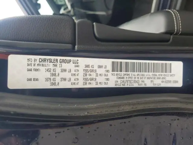 2014 JEEP GRAND CHEROKEE LIMITED  