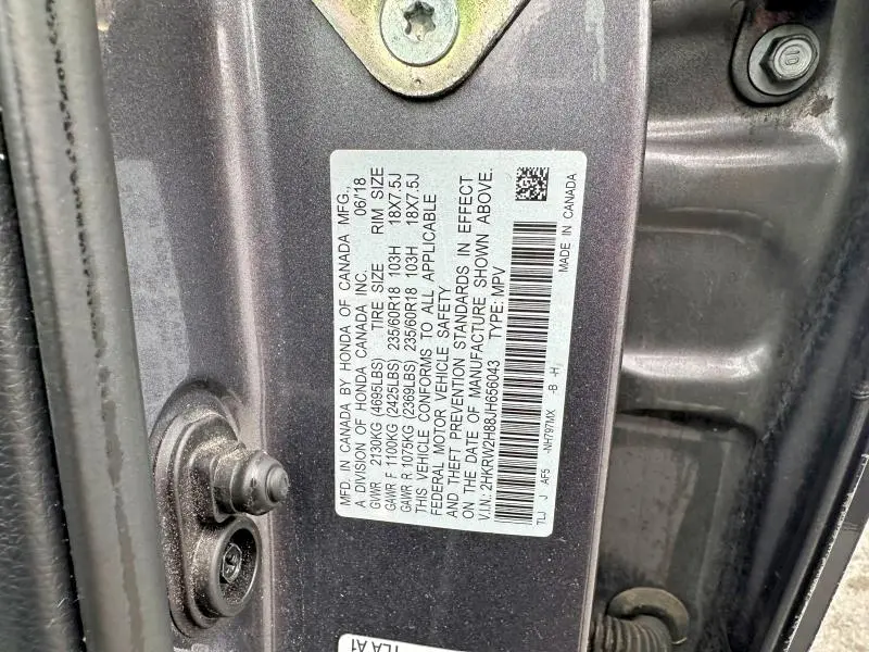 2018 HONDA CR-V EXL  