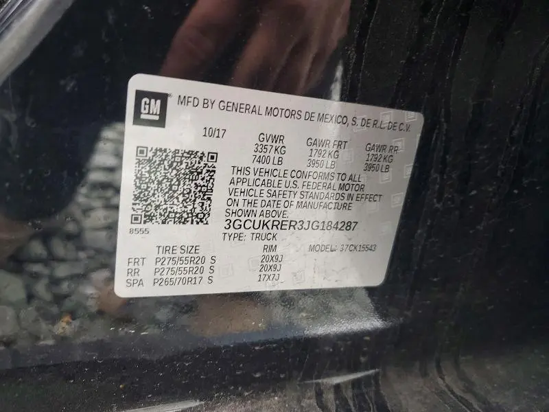 2018 CHEVROLET SILVERADO K1500 LT  