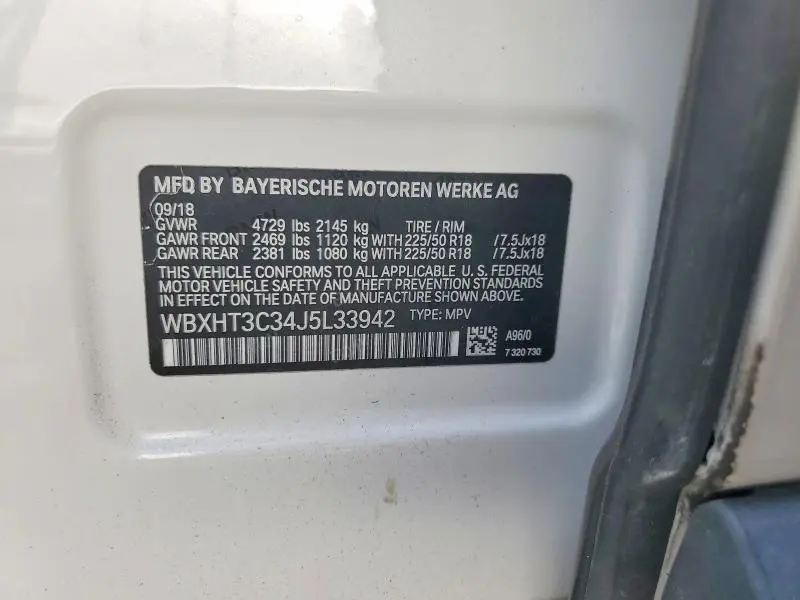 2018 BMW X1 XDRIVE28I  