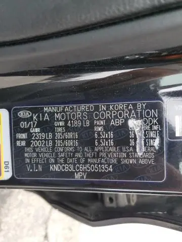 2017 KIA NIRO FE  