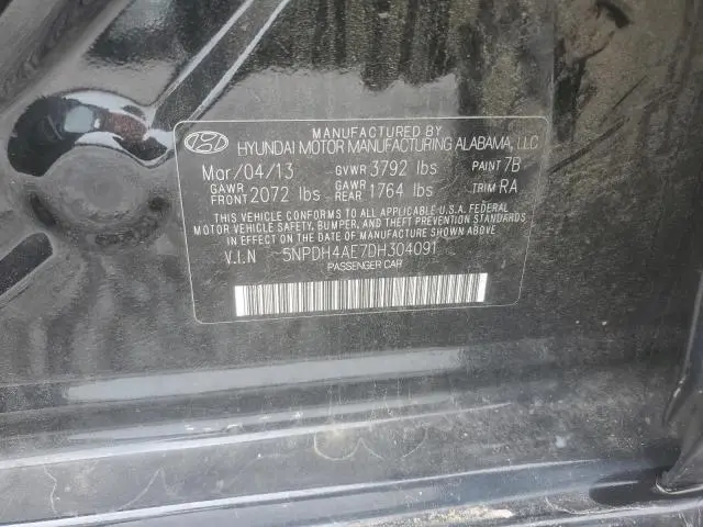 2013 HYUNDAI ELANTRA GLS  