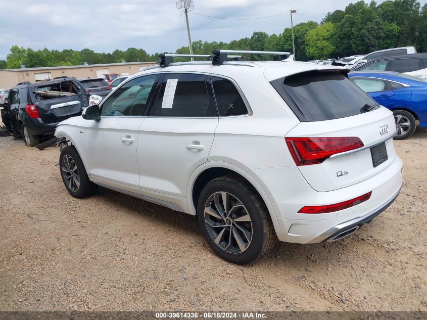 2022 AUDI Q5 PREMIUM 45 TFSI S LINE QUATTRO S TRONIC