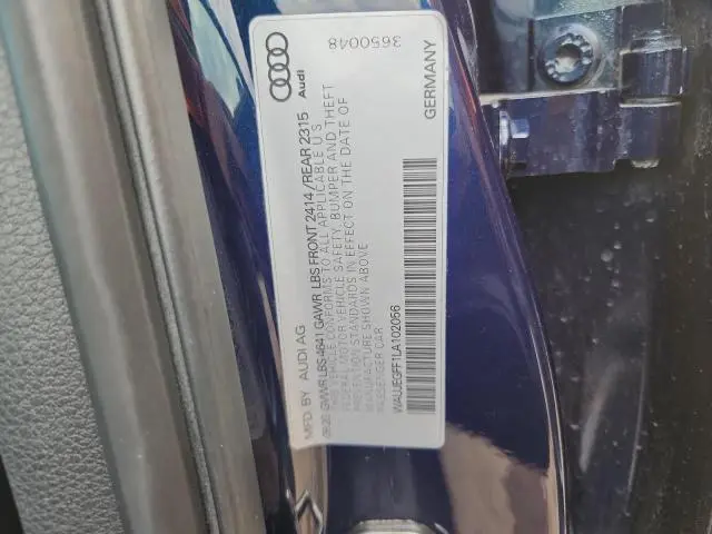 2020 AUDI A3 S-LINE PREMIUM PLUS  