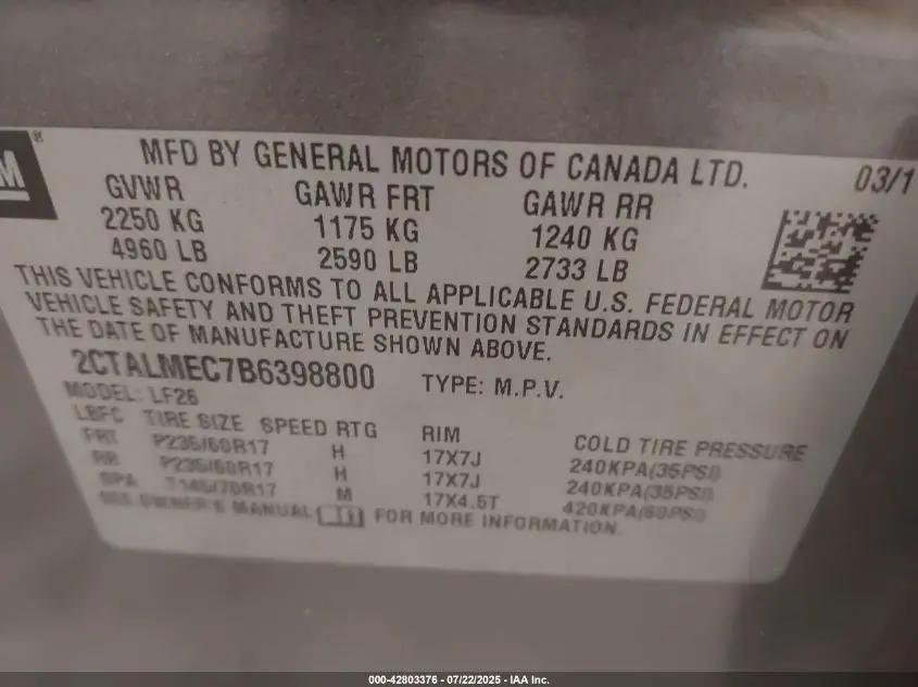 2011 GMC TERRAIN SLE-1