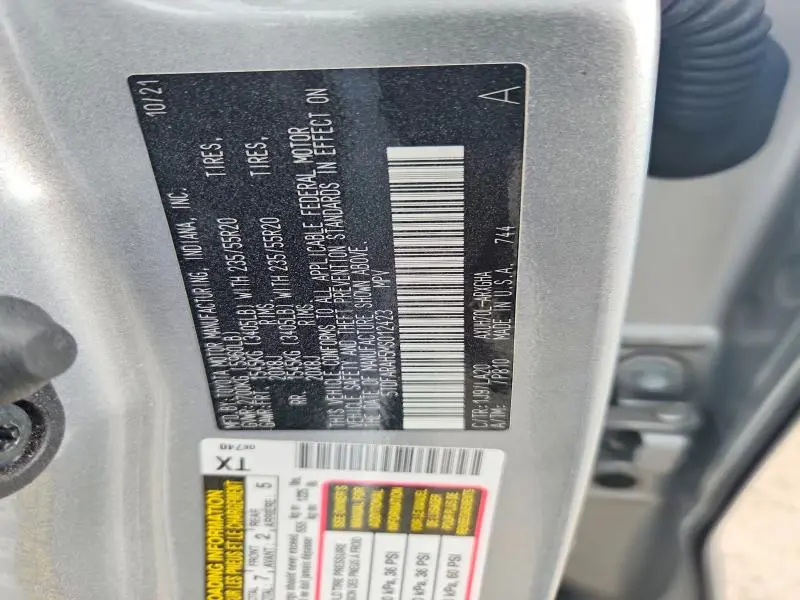 2021 TOYOTA HIGHLANDER HYBRID PLATINUM  