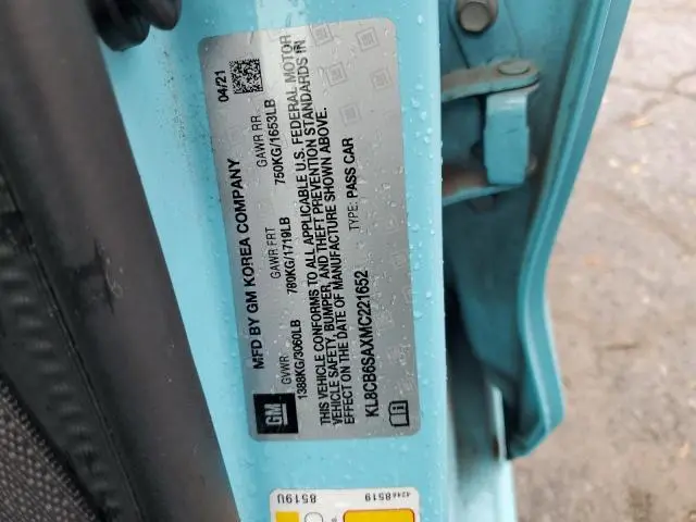 2021 CHEVROLET SPARK LS  