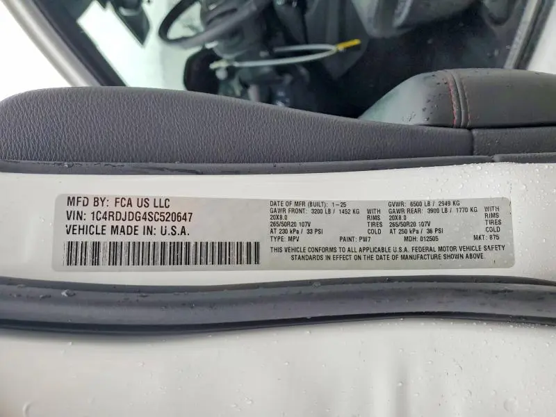 2025 DODGE DURANGO GT  