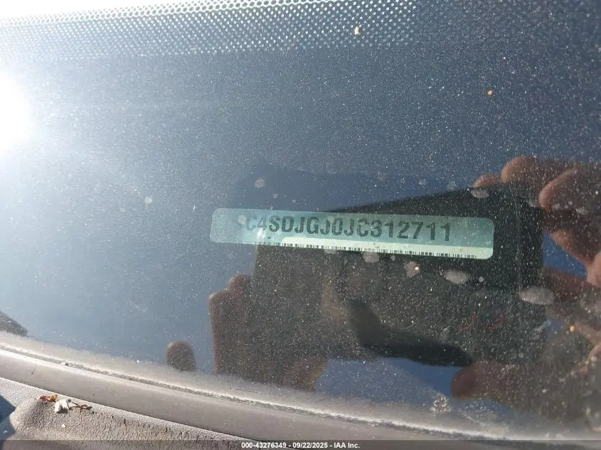 2018 DODGE DURANGO SRT AWD