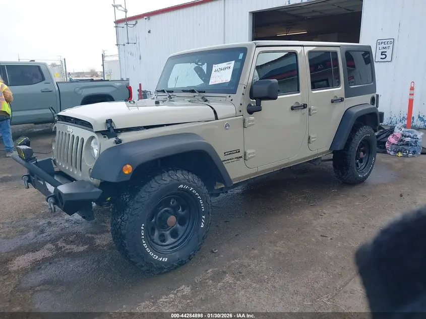 2018 JEEP WRANGLER JK UNLIMITED SPORT S 4X4