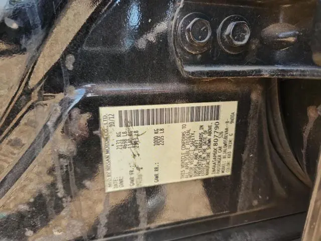 2013 NISSAN MAXIMA S  