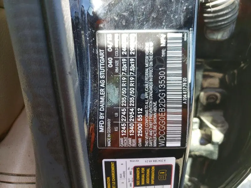 2013 MERCEDES-BENZ GLK 250 BLUETEC  