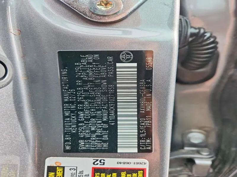 2026 TOYOTA CAMRY SE  