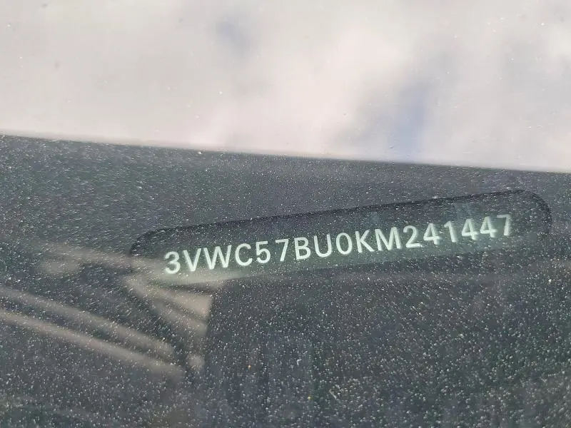 2019 VOLKSWAGEN JETTA S  