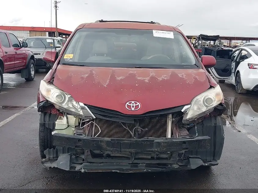 2012 TOYOTA SIENNA LE V6 8 PASSENGER