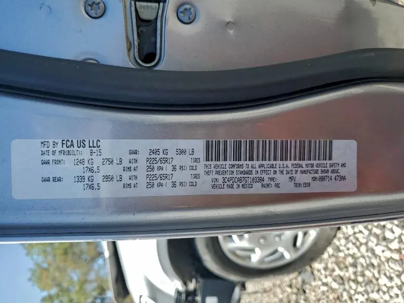 2016 DODGE JOURNEY SE  