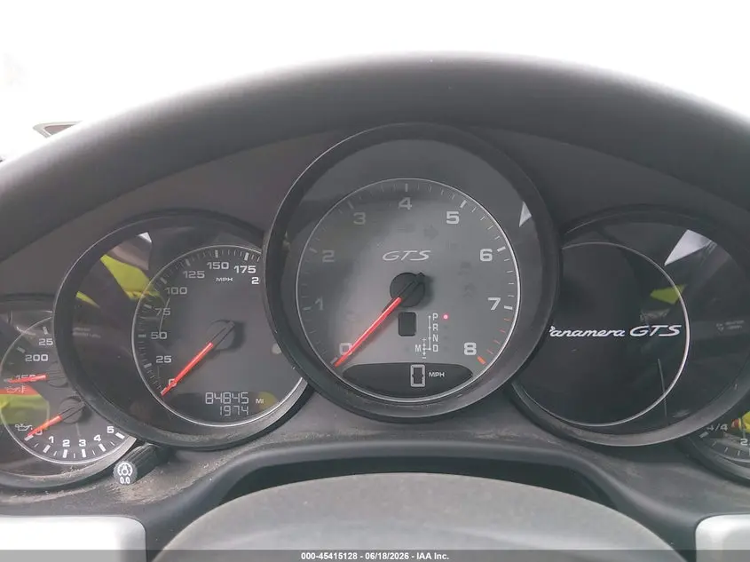 2013 PORSCHE PANAMERA GTS