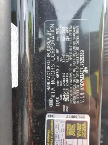 2020 KIA SPORTAGE LX  
