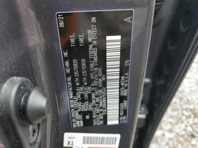 2021 TOYOTA HIGHLANDER XSE  