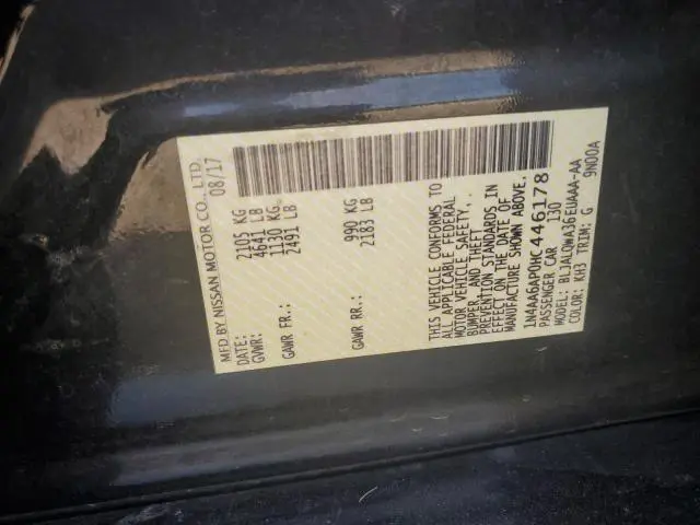 2017 NISSAN MAXIMA 3.5S  