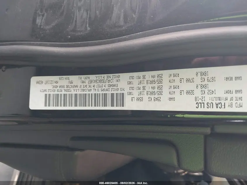 2019 JEEP GRAND CHEROKEE LIMITED 4X4