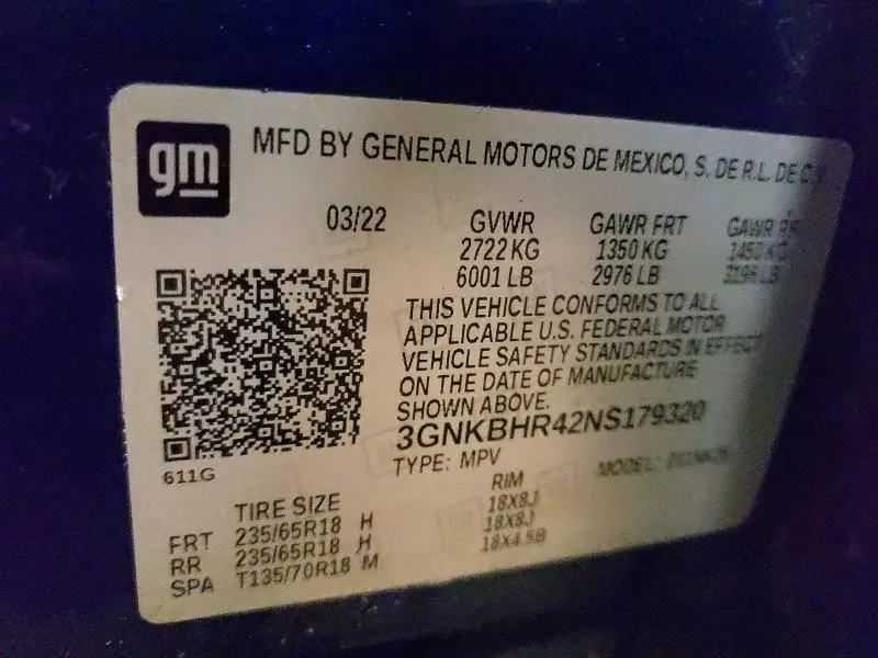 2022 CHEVROLET BLAZER 2LT  
