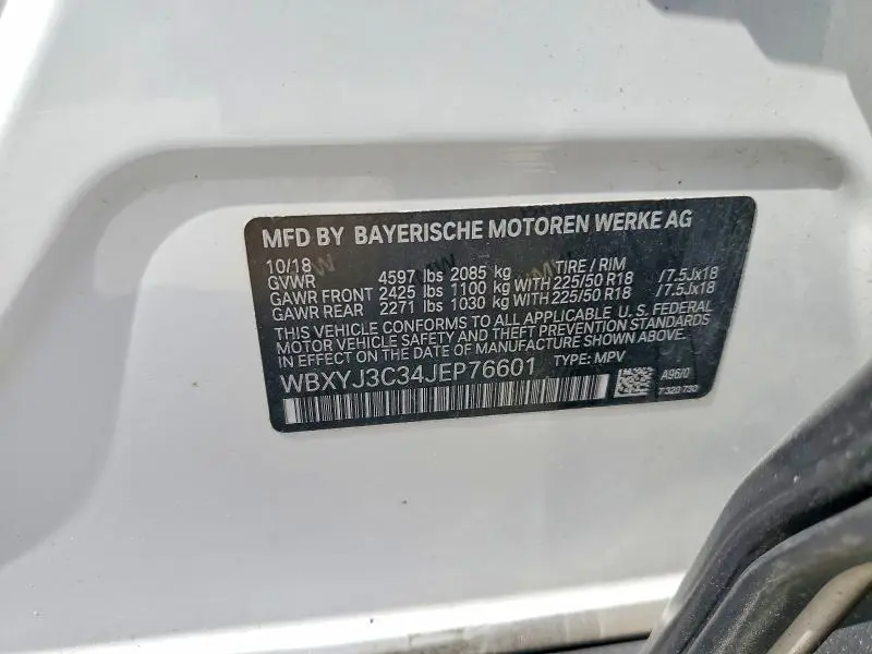 2018 BMW X2 SDRIVE28I  