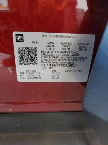 2025 CHEVROLET TRAX LS  