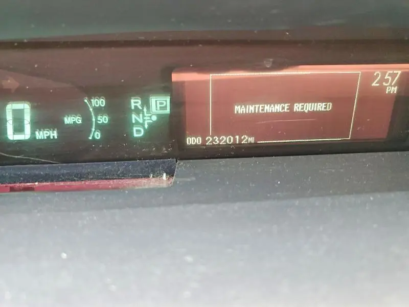 2012 TOYOTA PRIUS TWO  