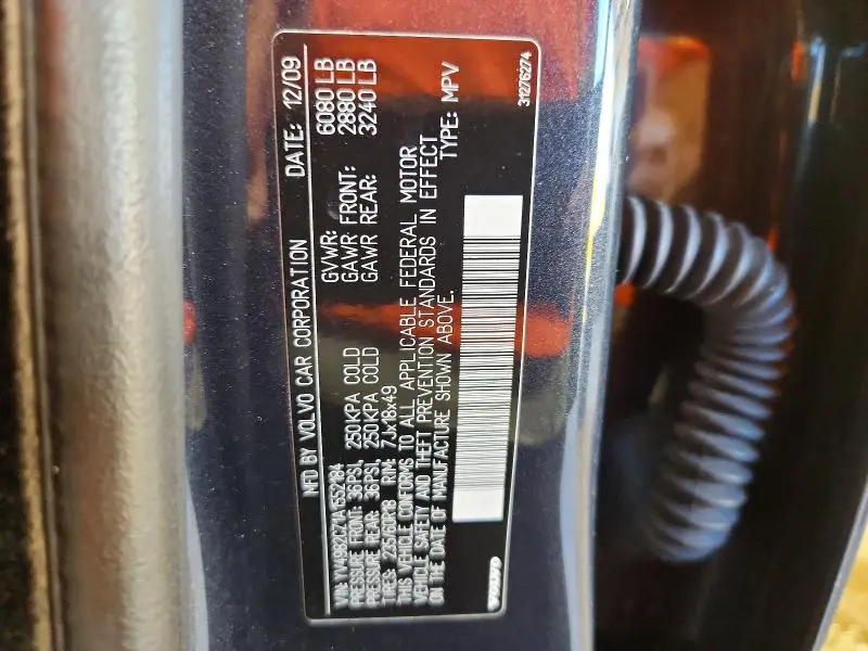 2010 VOLVO XC90 3.2  