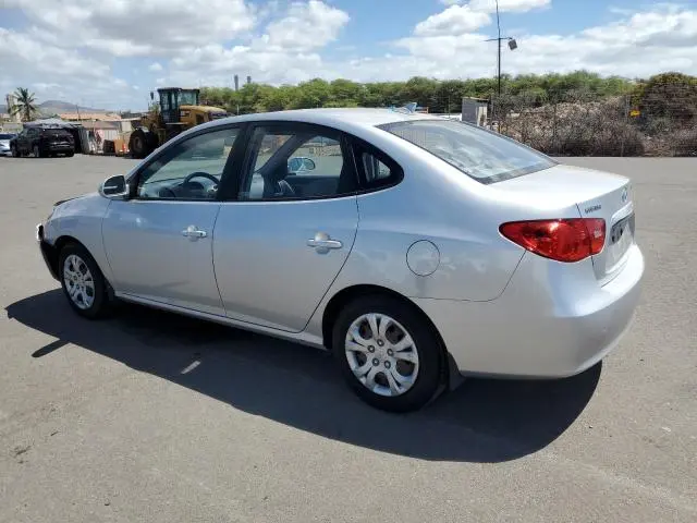 2010 HYUNDAI ELANTRA BLUE  