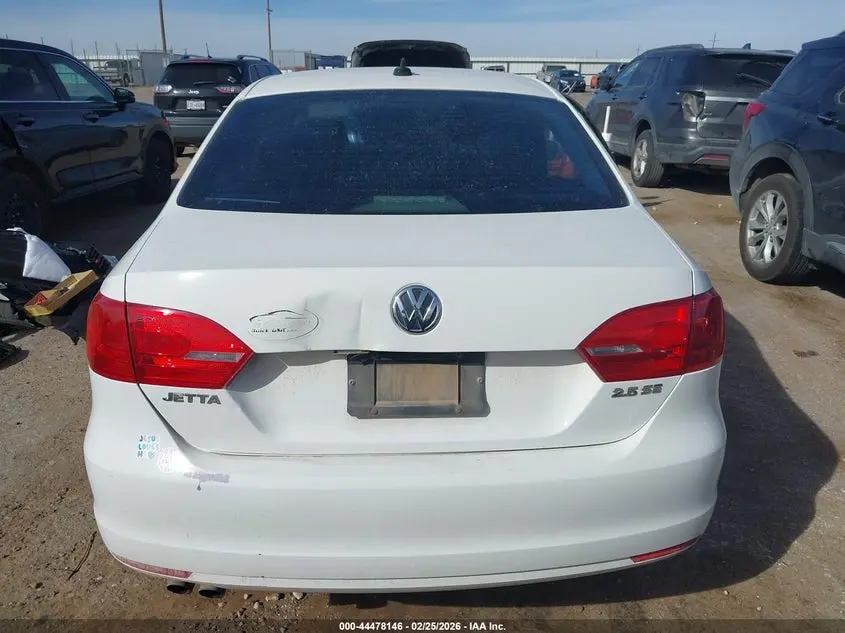 2012 VOLKSWAGEN JETTA 2.5L SE
