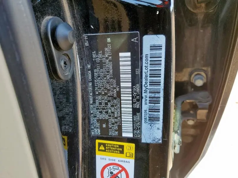 2011 LEXUS RX 350  