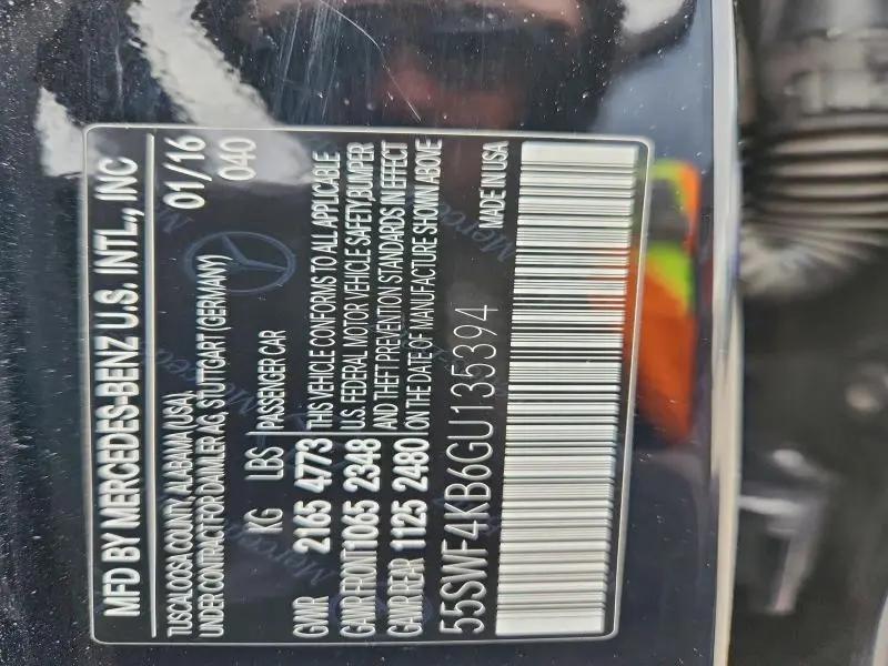 2016 MERCEDES-BENZ C 300 4MATIC  