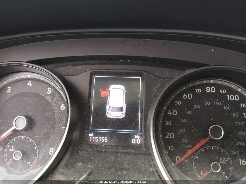 2018 VOLKSWAGEN ATLAS 3.6L V6 SE