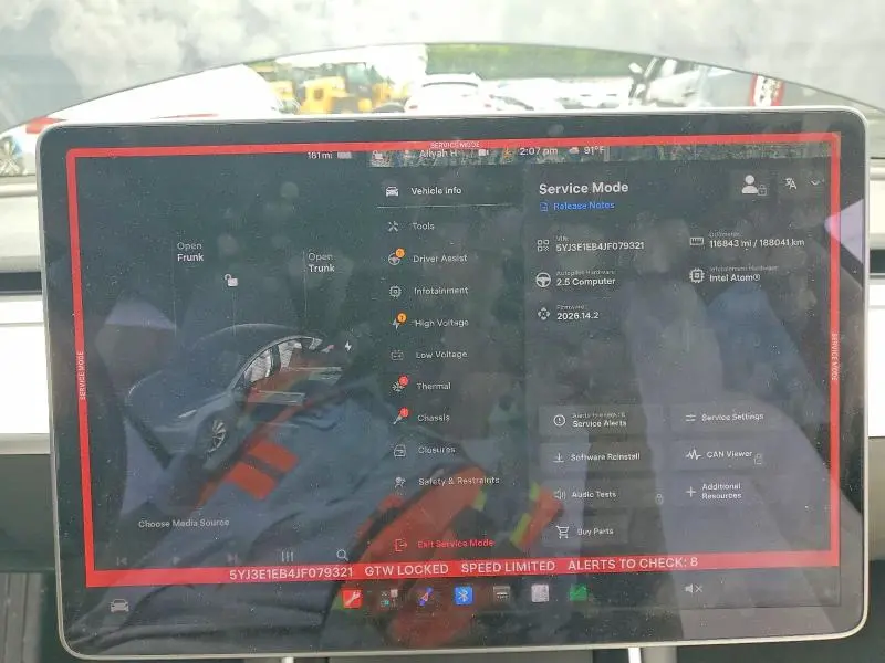 2018 TESLA MODEL 3   