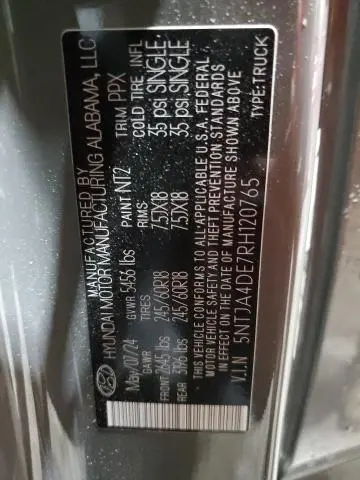 2024 HYUNDAI SANTA CRUZ SE  