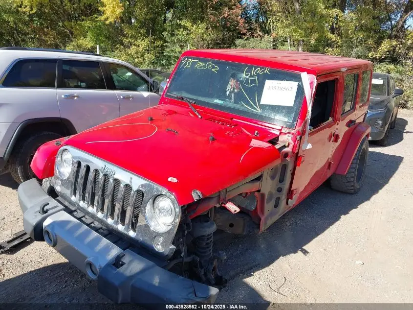 2017 JEEP WRANGLER UNLIMITED SAHARA 4X4