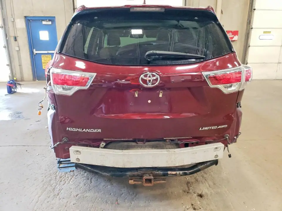 2015 TOYOTA HIGHLANDER LIMITED  