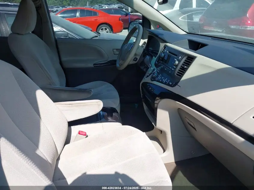 2014 TOYOTA SIENNA LE V6 8 PASSENGER
