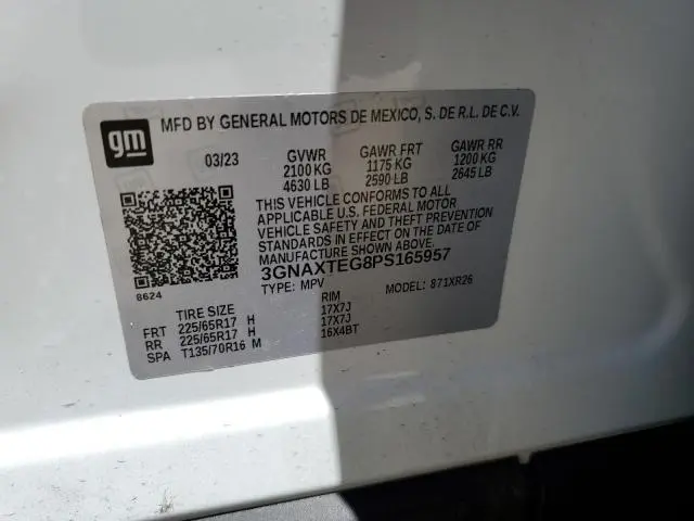 2023 CHEVROLET EQUINOX LT  